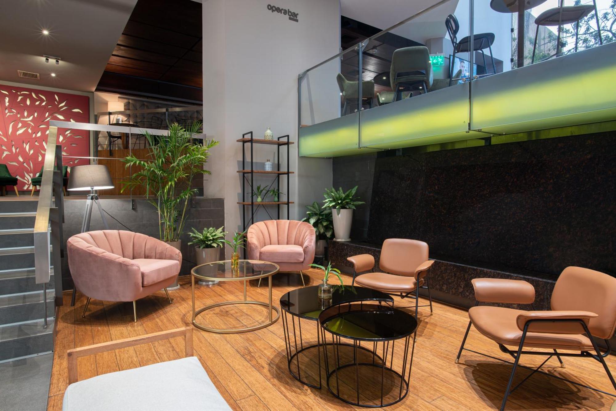فندق كراون بلازا ليما المظهر الخارجي الصورة The interior of the lounge